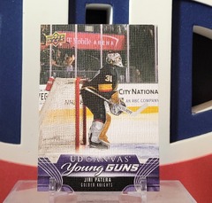Jiri Patera 2023-24 - Ud Canvas Young Guns Rookie #c226 Upper Deck Serie 2